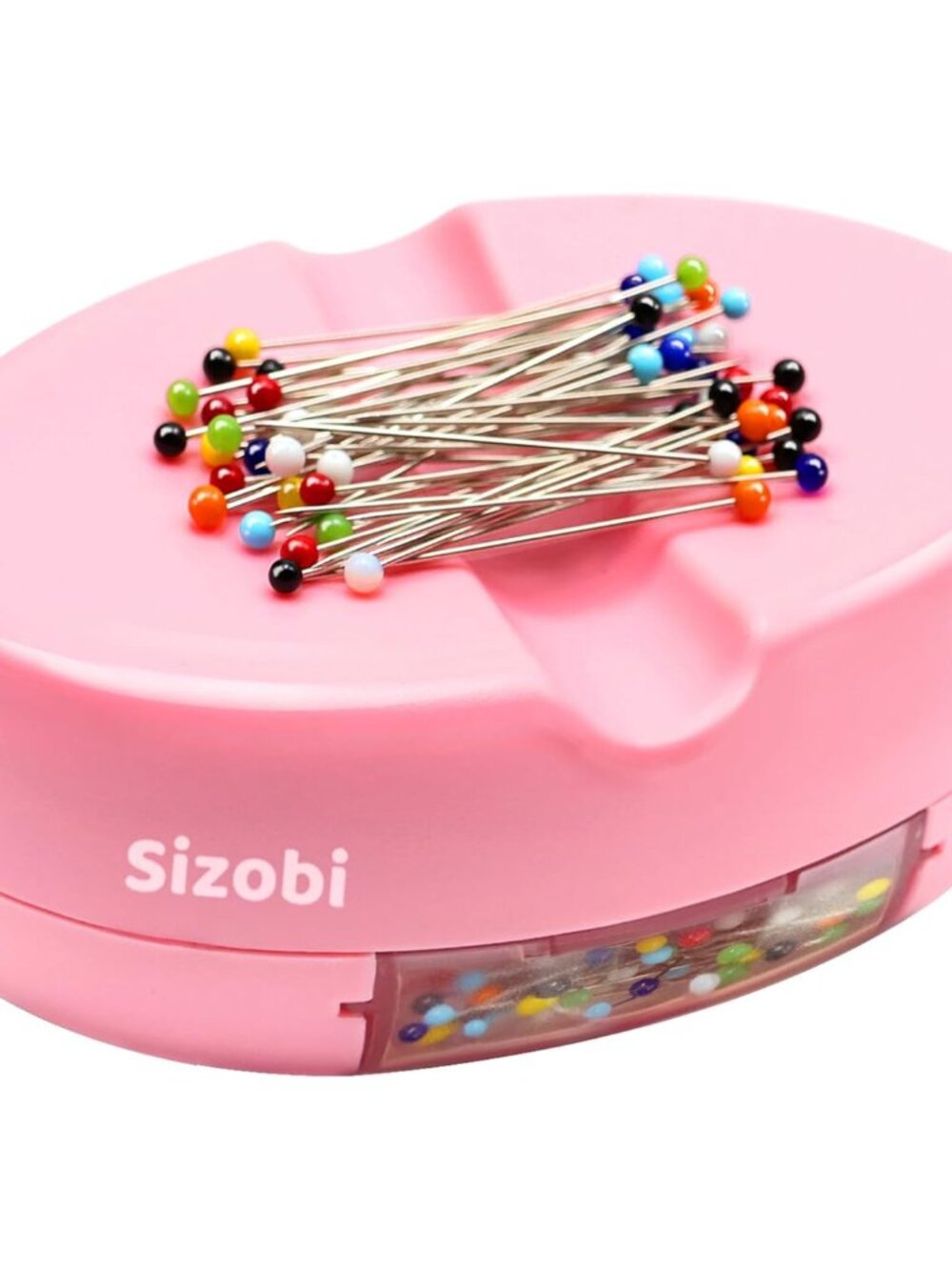 Magnetic Pin Holder Cushions with 100 Pcs Ball Head Straight Pins